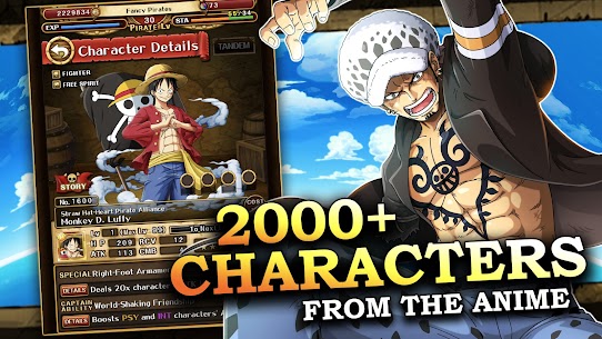ONE PIECE TREASURE CRUISE Apk Mod for Android [Unlimited Coins/Gems] 9