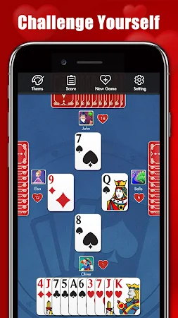 Game screenshot Hearts - Classic Card Games hack