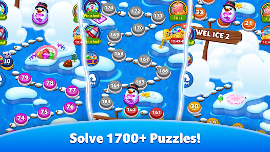 Jewel Ice Mania:Match 3 Puzzle 24.0422.00 APK + Mod (Unlimited money) إلى عن على ذكري المظهر