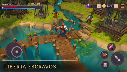 Gladiators Survival in Rome Apk Mod Dinheiro Infinito v1.33.4 5