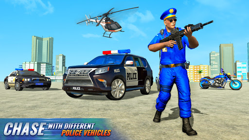 US Police Prado Cop Duty City War:Police Car Games  screenshots 1