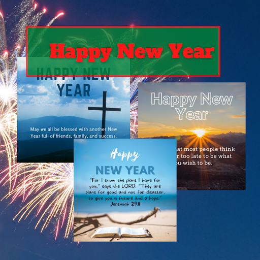 Greetings for the New Year Screen 3