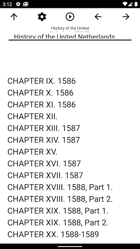 Android application Book, History of the United Ne screenshort