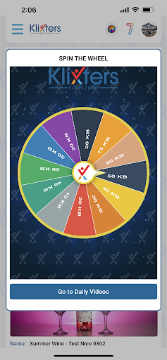 Android application KLIXTERS - It Pays to Play screenshort
