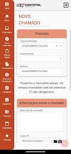 Contotal Contabilidade Screen 2