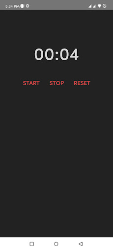 My Simple Chronometer Screen 3