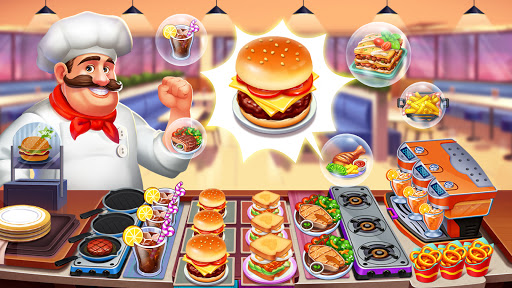 Crazy Chef: Food Truck Restaurant Cooking Game