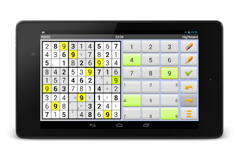 Скачать игру Sudoku 10'000 Pro для Android бесплатно