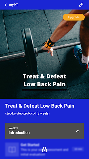 myPT Screen 3