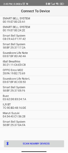 Android application TenUp WiFi Credentials screenshort