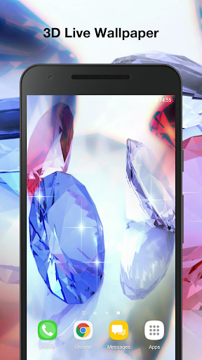 Android application Diamonds Live Wallpaper screenshort