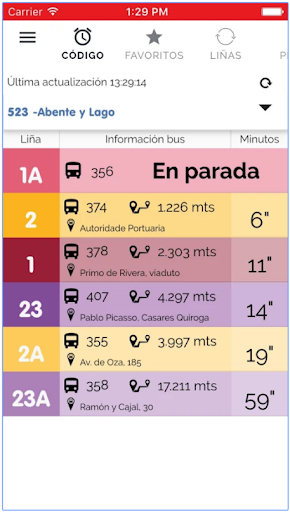 Tranvias Coruña Screen 2