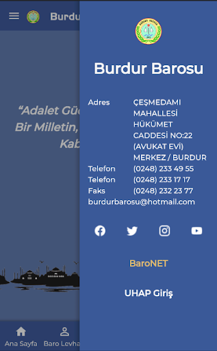 Burdur Barosu Screen 2