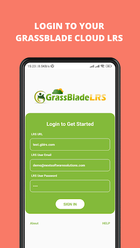 GrassBlade LRS Screen 2