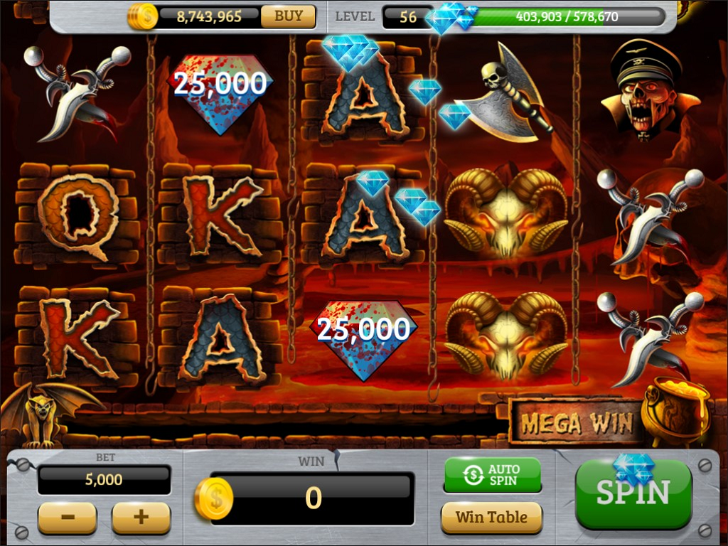 Android application Five Dragons slots screenshort