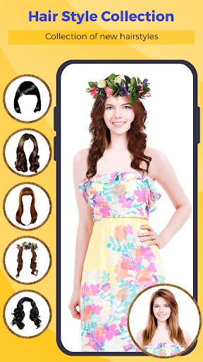 K-POP Hairstyle Editor Screen 2
