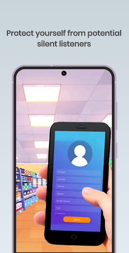 Android application Anti Secret Listen in screenshort