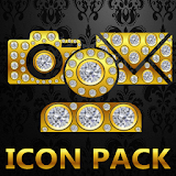 ICON PACK GOLD DIAMONDS THEME icon