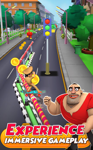Little Singham Super Skater - Action - games