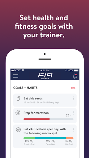 Screenshot of Fitness 19 Illinois