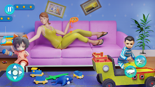 Twins Mother Simulator Life - Screenshot 1