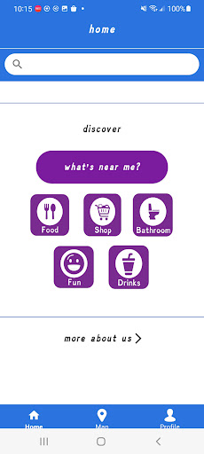 Android application welcomed. screenshort