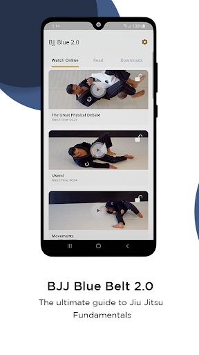 Android application BJJ Blue Belt Requirements 2.0 screenshort