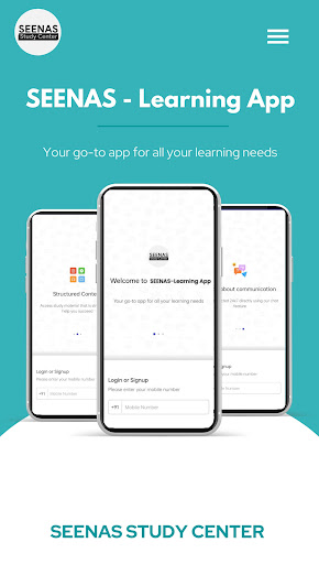 SEENAS - Learning App Screen 2