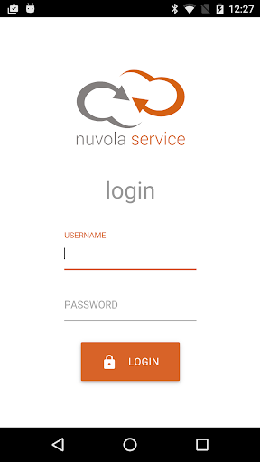 Android application NuvolaService Manager screenshort