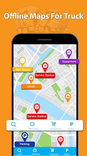 Truck GPS navigator Direction