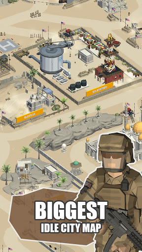 Idle Warzone 3d: Military Game - Army Tycoon 1.3.0 screenshots 1