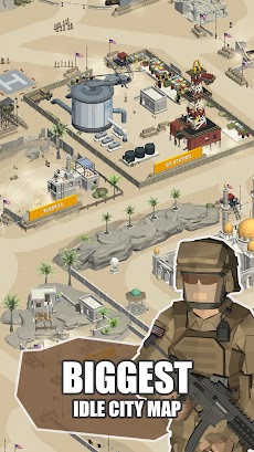 Idle Warzone 3d: ミリタリーゲームのおすすめ画像1