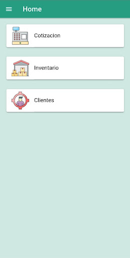 Android application PVenta Mobile screenshort