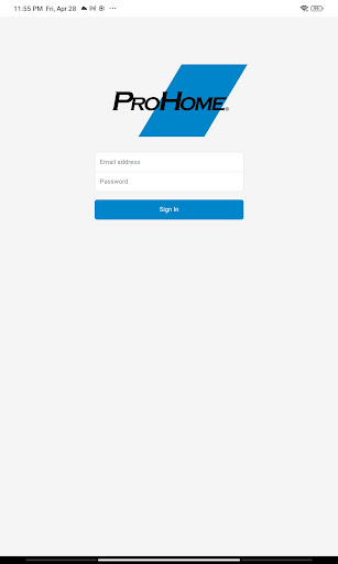 Android application ProHome-NHA screenshort