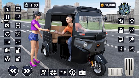 Modern Rickshaw Driving Games