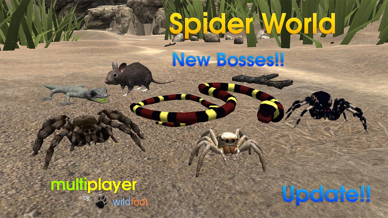 Android application Spider World Multiplayer screenshort