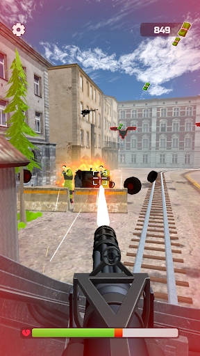 Android application Army Train screenshort