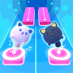 Two Cats - Dancing Music Games հավելվածի պատկերակի նկար