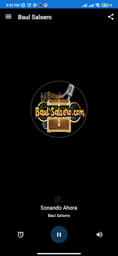 Android application Baul Salsero screenshort
