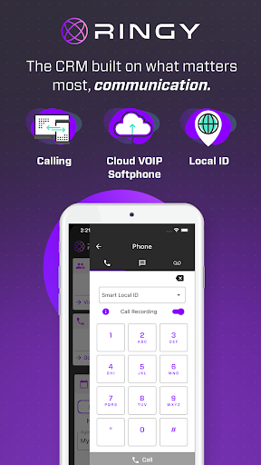 Android application Ringy screenshort