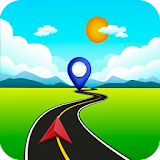 Map GPS Navigation Route Directions Location Live icon