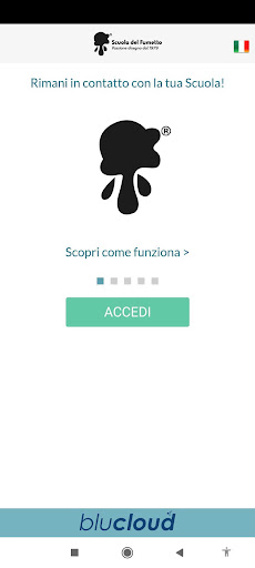 Android application Scuola del Fumetto screenshort