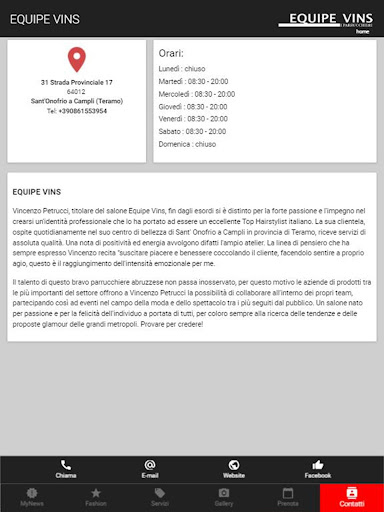 Equipe Vins I Parrucchieri