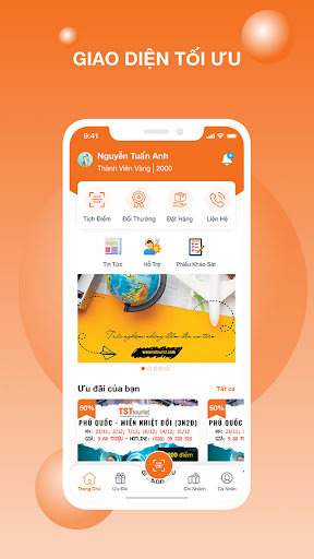 Android application TSTtourist screenshort