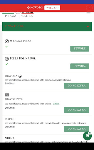 Bianca Pizza Italia Screen 3