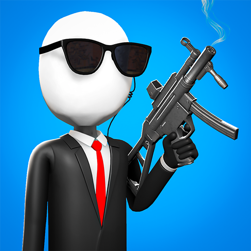Stickman Agent action game sim  Icon