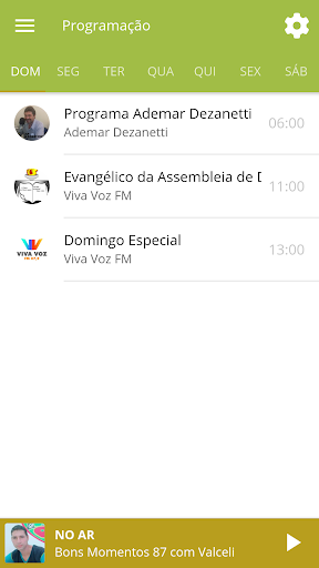 Radio Viva Voz FM Screen 2