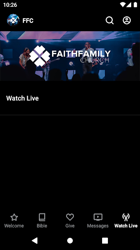 Screenshot of Faith Family Church - Baytown