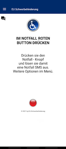 Android application EU-Schwerbehinderung screenshort
