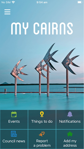 Android application My Cairns screenshort